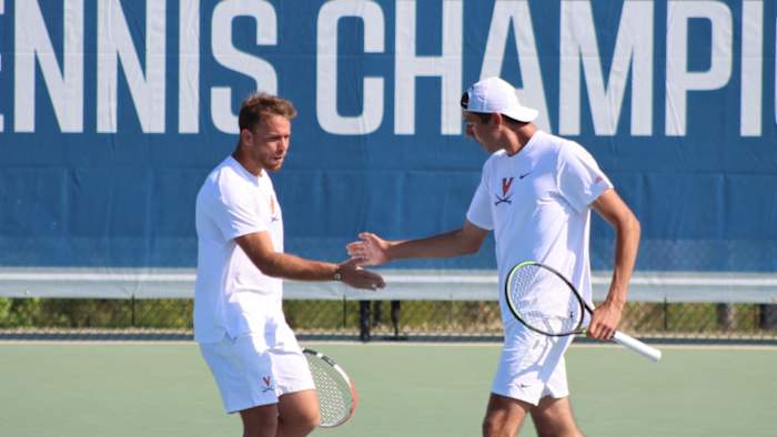 Bar Botzer and Chris Rodesch, Virginia Cavaliers men's tennis